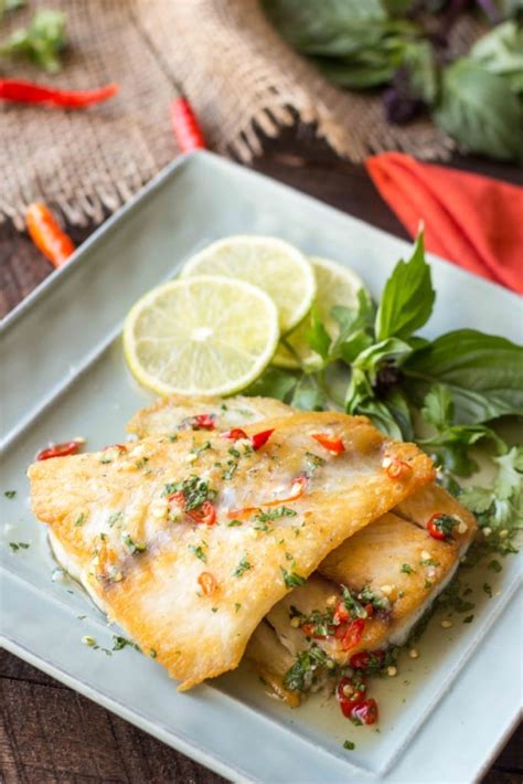 Crispy Barramundi With Fish Sauce Vinaigrette The Better Fish