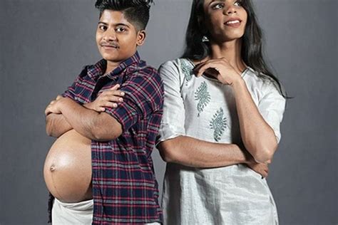 Foto Pria Transgender Di India Hamil Dan Melahirkan Bayi