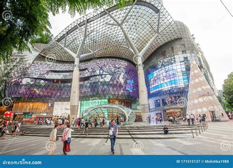 Ion Shopping Mall On Singapore Orchard Road Modern Department Store