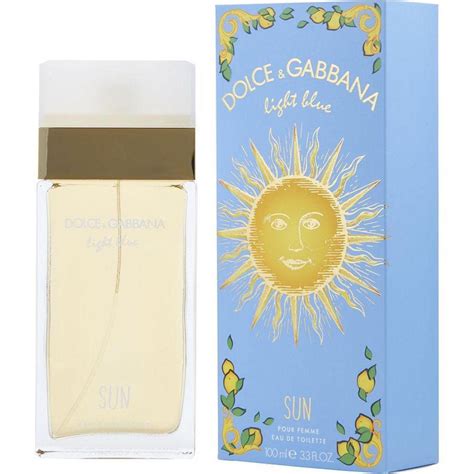 Perfume Feminino D And G Light Blue Sun Dolce And Gabbana Eau Submarino