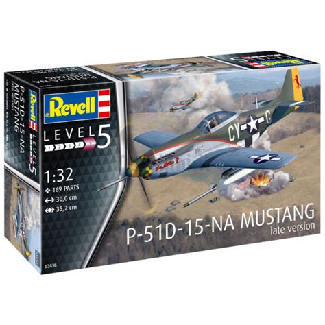 Revell Kit Aereo P D Mustang Late Version