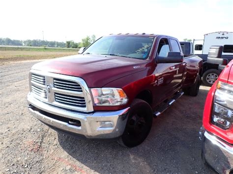 2018 Dodge Ram 3500 Truck 167436 Mi Crew Cab Drw Diesel