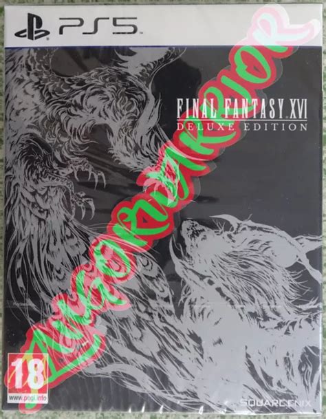 FINAL FANTASY XVI Deluxe Edition Playstation 5 BRAND NEW FACTORY