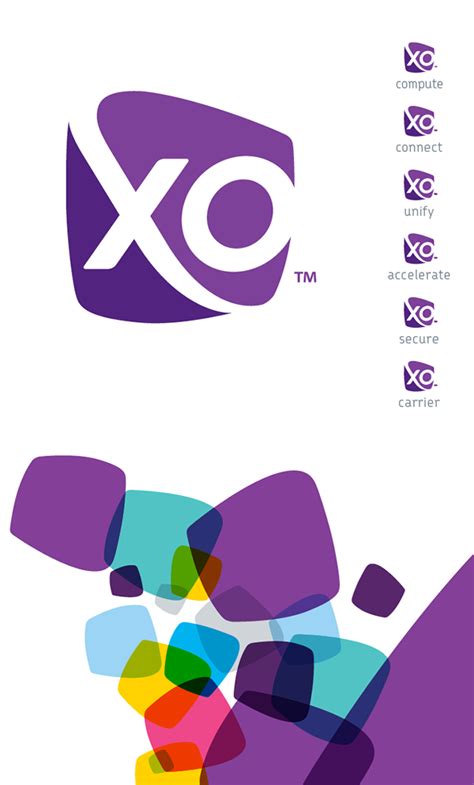 XO Communications Branding & Microsite on Behance