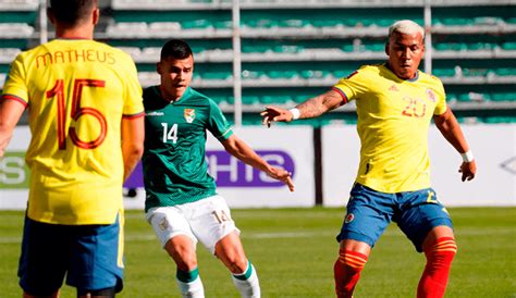 Resultado Bolivia Vs Colombia Empate Por Eliminatorias Qatar