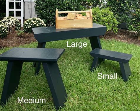 Medium Step Stool Bench Kids Step Stool Bathroom Kitchen - Etsy