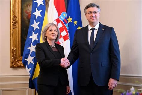 Plenković i Krišto Želimo intenzivirati suradnju Hrvatske i Bosne i