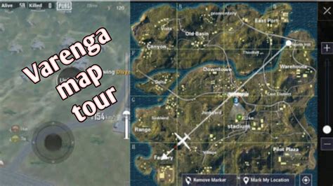 Varenga Map Tour Pubg Mobile Lite YouTube