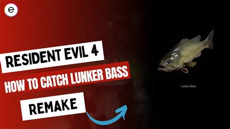 Resident Evil 4 Remake How To Catch Lunker Bass YouTube