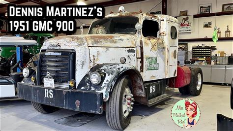 Dennis Martinez’s 1951 Gmc 900 With Integral Sleeper Semi Truck Tour Youtube