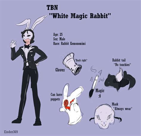 Tbn White Magic Rabbit Ref By Ender369 On Deviantart