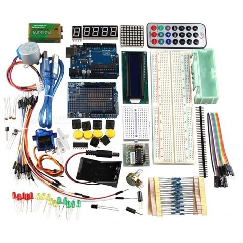 Kit Arduino Start Com Arduino Uno R3 Pontofrio