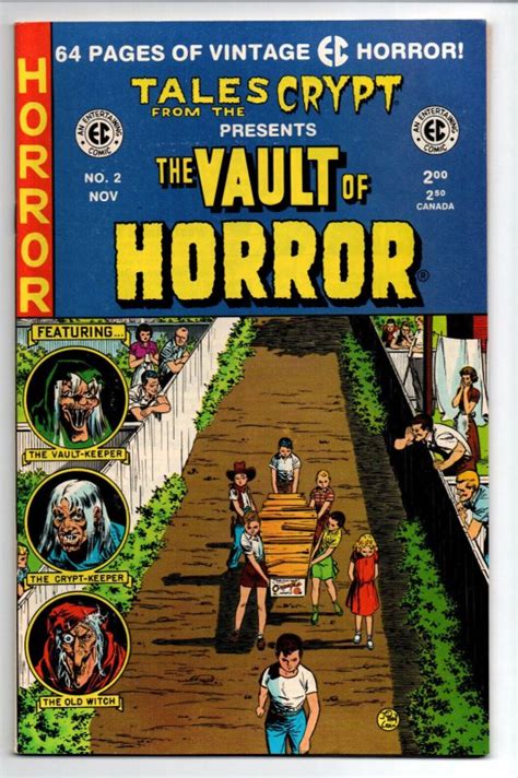 Tales From The Crypt Vault Of Horror 2 Wood Horror EC Reprint