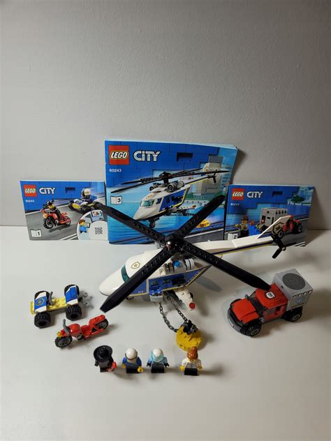 Lego City 60243 Pościg Helikopterem Policyjnym 15189572243 Allegropl