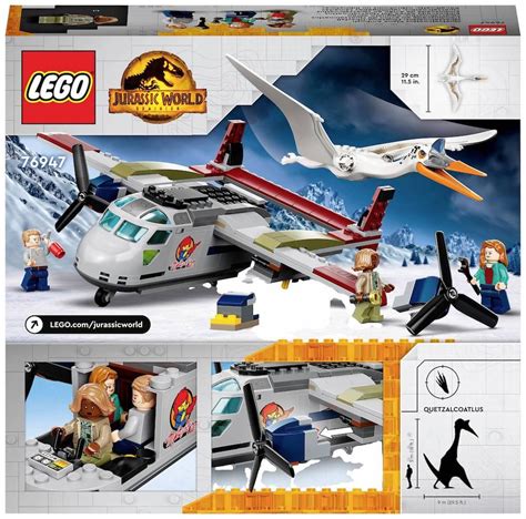 Lego Jurassic World Quetzalcoatlus Plane Ambush