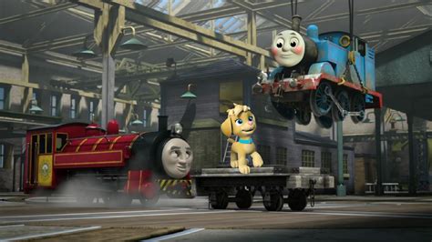 Thomas And Ella At The Sodor Steamworks By Avilmig On Deviantart