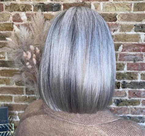 Oyster Gray Hair Is The Coolest Hair Color Trend For Spring Page 4