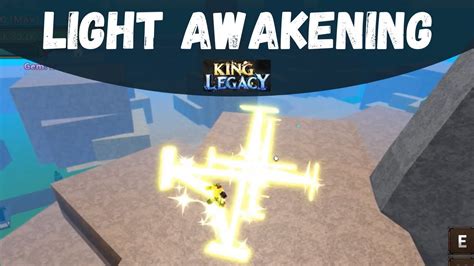 How To Get Light Awakening In King Legacy YouTube