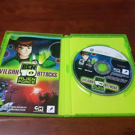 Ben 10 Alien Force Vilgax Attacks Xbox 360 Game, Video Gaming, Video ...