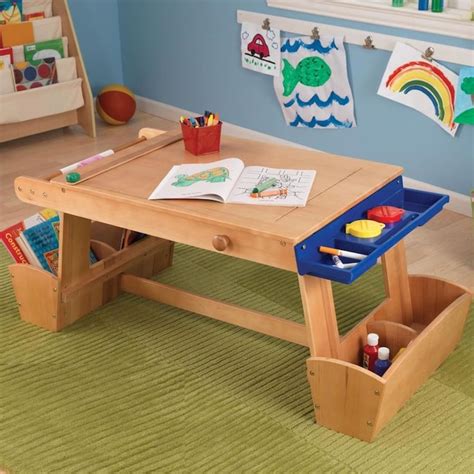 Kidkraft Natural Rectangular Kids Play Table In The Kids Play Tables