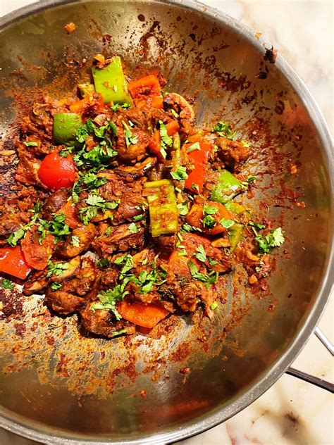 Kadhai Mushrooms Spice Spice Baby