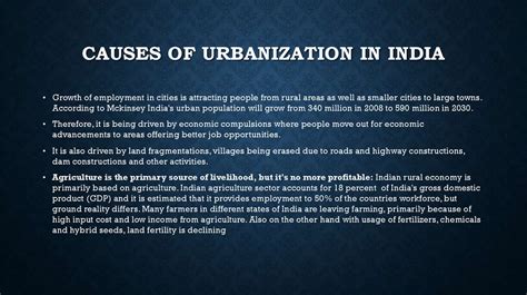 Problem Of Urbanization In India Online Presentation