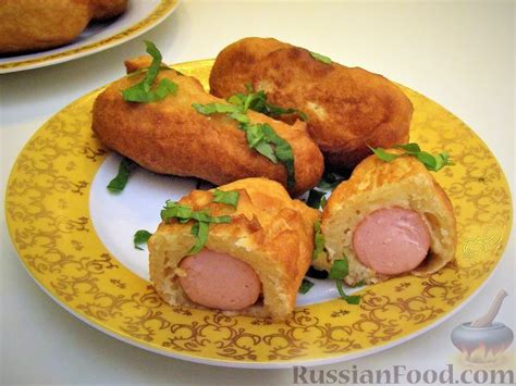 Рецепт: Сосиски в кляре на RussianFood.com