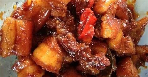 Resep Babi Kecap Enak Dan Lembut Oleh Tulip Muntiari Cookpad