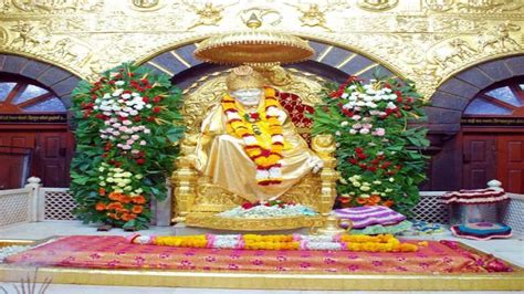 Devotee Donates Rs 39 Lakh Gold Lamp To Shirdis Sai Temple