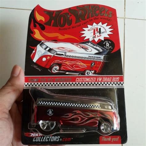 Jual Hot Wheels Rlc Custumized Vw Drag Bus Ban Karet Volkswagen Ths Huntsold Shopee Indonesia