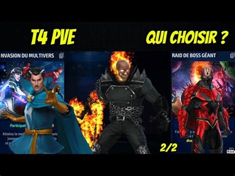 Meilleur T Pour Le Pve Guide Marvel Future Fight Youtube