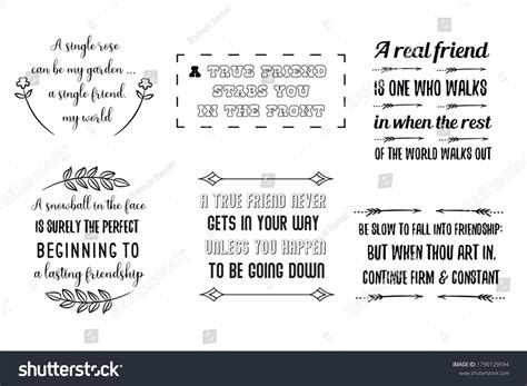 Set Calligraphy Sayings Print Vector Quotes Stock Vector (Royalty Free) 1790129594 | Shutterstock