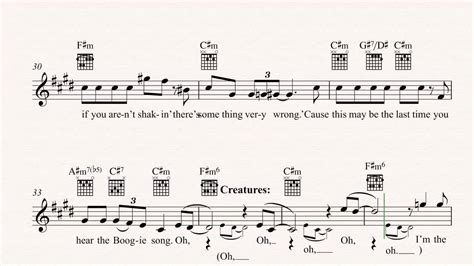 Oogie Boogie's Song (from The Nightmare Before Christmas) Sheet Music ...