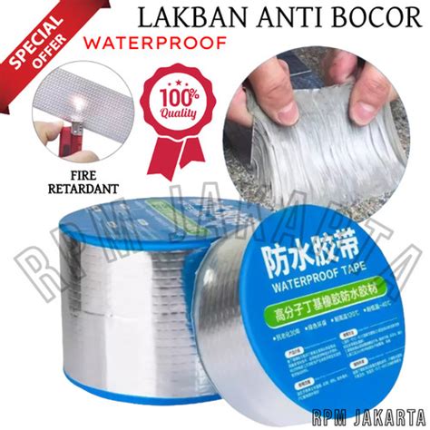 Jual Aluminium Tape Waterproof Lakban Anti Bocor Lakban Anti Bocor