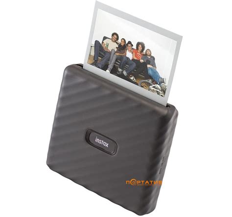 Портативный принтер FUJI Instax Link Wide M Gray (16719586) купить в ...
