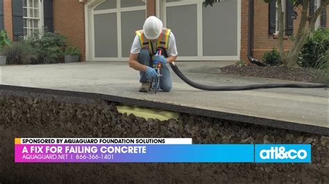 Fix Failing Concrete With Aquaguard Foundation Solutions Alive