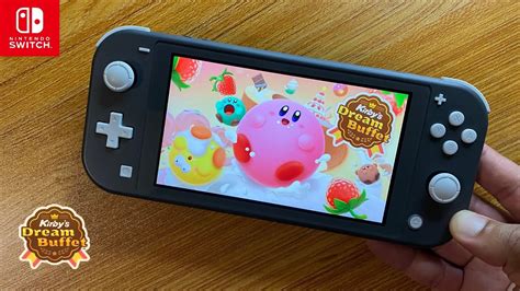 Kirbys Dream Buffet Nintendo Switch Lite Gameplay YouTube