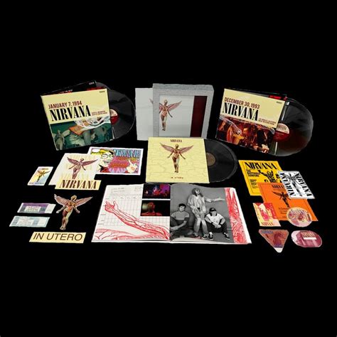 Nirvana In Utero Super Deluxe Ltd 8xlp Box All Good Clean Records