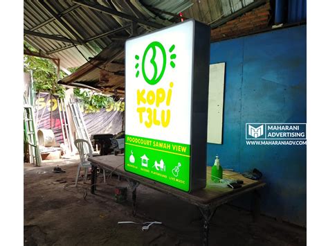 Harga Neon Box Murah Di Malang Jasa Reklame Malang