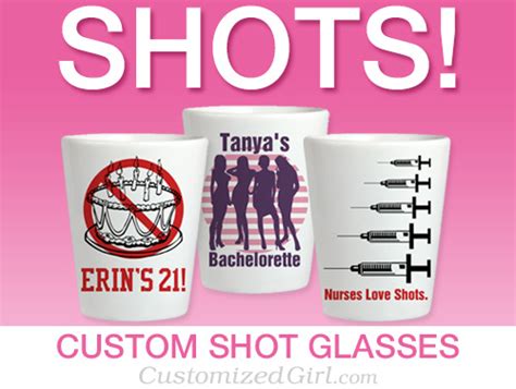 Personalized Shot Glasses - CustomizedGirl Blog