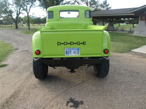 1949 Dodge Pickup Custom 4x4 Truck Hot Rod 4wd For Sale