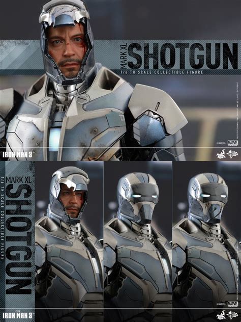 Hot Toys Ht Scale Mark Shotgun Iron Man Figure X Large