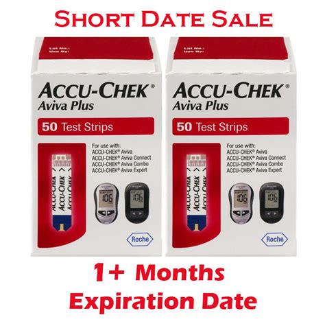 Accu-Chek Aviva Plus Test Strips 100ct - Short Dated - 1 Month | Diabetic Warehouse | Reviews on ...