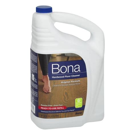 Bona Hardwood Floor Cleaner Refill 128 Fl Oz Instacart