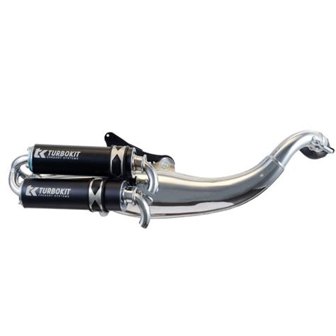 Turbo Kit Exhaust 70cc High Quality Chrome Finish MH