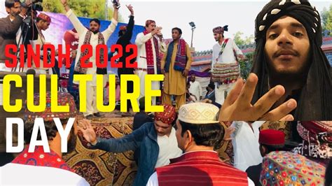 Sindhi Culture Day🎊 Celebration Ajrak Topi Day World Youtube Onyt