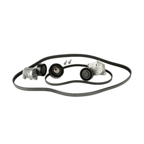 Bmw Drive Belt Tensioner With Pulley Water Pump Alternator Belt