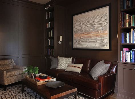 Paneled Den Traditional Denlibraryoffice Andrew Howard Interior
