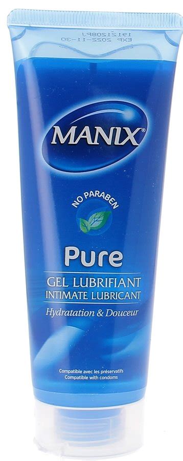 Manix Pure Gel Lubrifiant Intime Manix Tube De 80 Ml