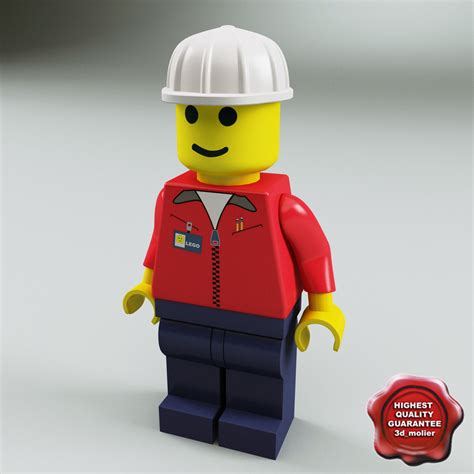 Lego Man Free 3d Model Dae C4d Free3d